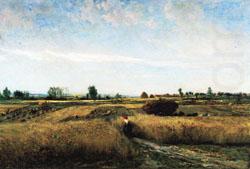 Charles-Francois Daubigny Harvest china oil painting image